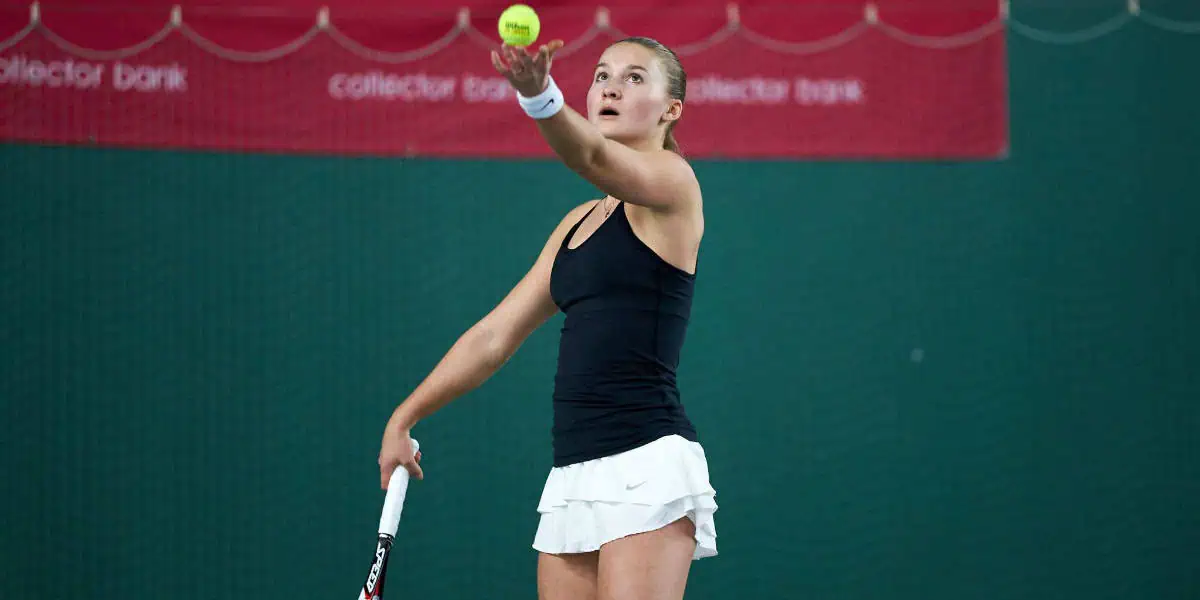 Malene Helgø. Tennis-Norge.