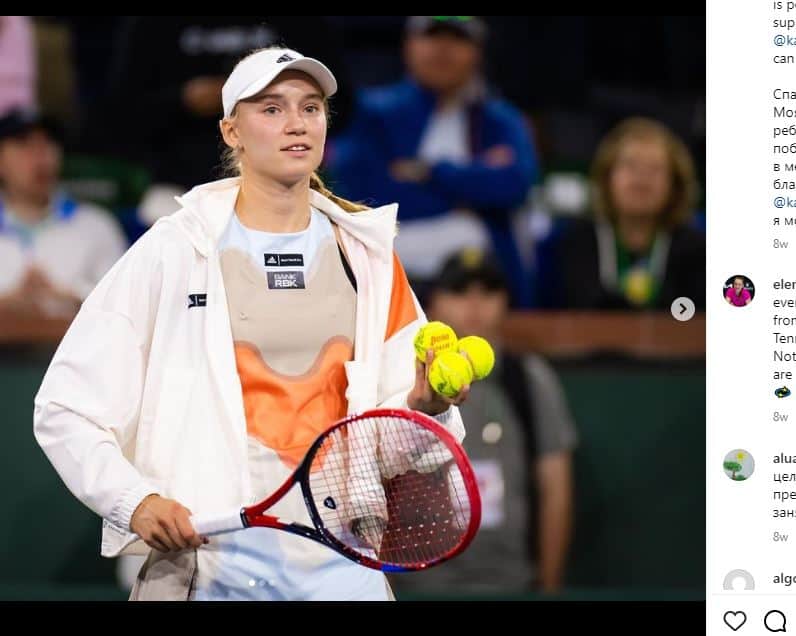 Elena Rybakina vant Roma Tennis